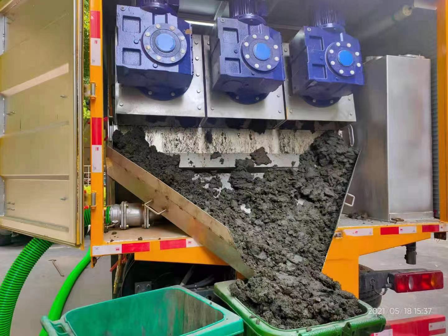 宜宾化粪池清掏城市维护站-泥浆净化干湿分离处理